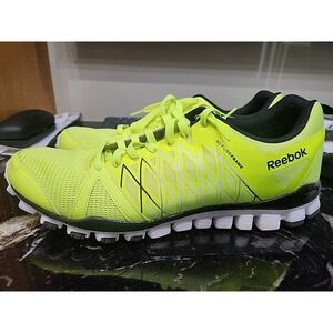 MENS TRAINING REEBOK 3D FUSE FRAME ATHLETIC SNEAKERS YELLOW SIZE 14